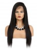 Lace Front Human Hair Wigs For Black Women Remy Brazilian Straight Black Hair Pre Plucked With Natural Hairline