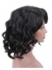 Synthetic Short Wigs For Black Women Wavy With Bangs Hairstyle Heat Resistant
