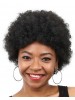 Synthetic Short Wigs for Black Women Curly Afro Kinky American with Heat Resistant Hairstyle
