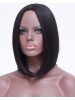 Women Natural Short Bob  Heat Resistant Synthetic Lob Wigs