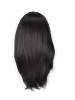 Layered Italian Yaki Straight Wig Heat Resistant Fiber Hair Wig For Black Women Synthetic Lace Front Wig