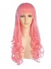 Aleen Long Pink Ponytail Wig Cosplay