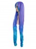 Amos Long Purple Blue Ponytail Wig Cosplay