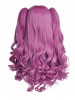 Calbech Long Purple Ponytail Wig Cosplay