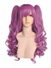 Calbech Long Purple Ponytail Wig Cosplay
