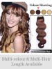 Wavy Remy Hair Weft Extensions