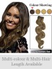Wavy Indian Remy Hair Weft Extensions