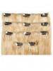 18 Inches 4 pcs Clip in Human Hair Extensions