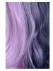 Enni Long Black Purple Ponytail Wig Cosplay