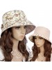 Collapsible Floral Outdoor Leisure Sun Hat