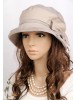 Elegant Cotton Bow Outdoor Hat