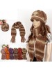 New Arrival Warm Knitted Scarf and Hat