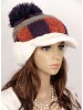 Ladies Warm Knitted Wool Cap