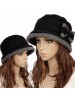 Classic Ladies Polyester Bow Outdoor Cap