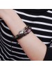 Retro Agate Leather Fish Multi Bracelets For Girls