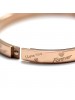 Rose Gold Fashion Titanium Steel Bracelets For Lovers