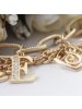 Multilayer Design Fashion Gold Rhinestone Bracelets For Girls