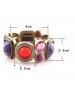 Elegant Purple Retro Alloy Design Bracelets For Girls