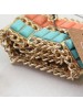 Double Color Wide Design Alloy Bracelets For Girls