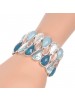 Retro Palace Fashion Alloy Crystal Bracelets For Lovers