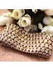 Fashionable Vuenna Gold Twinkling Diamond Bracelets For Girlfriends