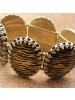 Sexy Leopard Imitated Diamond Elastic Force Bracelets For Parties