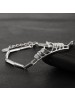 925 Sterling Silver Fashionable Queen'S Crown Bracelets