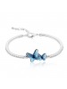 Women'S Fashionable Butterfly Dream Swarovski Crystal Bracelets
