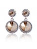 Fashionable Austrian Crystal Earrings For Women