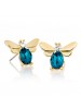 Apis Florea Swarovski Crystal Earrings