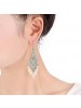 Bohemia Tassel Long Crystal Earrings