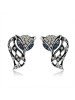 Fashionable Retro Diamond Inlaid Crystal Earrings 603