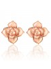 Elegant Fritillary Flower Bone Earrings 