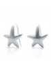 Five-Pointed Star 925 Sterling Silver Earrings