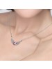 Fashionable Wings Of Love Short Collar Bone Necklace
