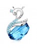 925 Valentine'S Day Crystal Sterling Silver Necklace