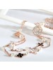 Fashionable All-Match Four Leaved Clover Pearl Necklace