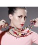 Candy Color Long All-Match Multilayer Sweater Chain For Women