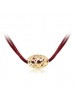 Lucky Bead Short Collar Bone Necklace For Women