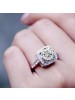 Women's Micro 3 Carat Zircon Diamond Inlaid Ring
