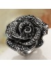 Fashionable Black Rose Zircon Dimaond nlaid Ring