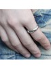 Classical Glaze Wedding Ring For Forever Love