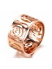 Camellia Shape Titanium Steel Ring For The Perfect Women



