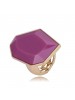 Purple Retro Open Mouth Ring For Fashion Girls