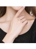 925 Sterling Silver Fashionable Butterfly Shape Little Finger Ring For Women