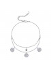Double Retro 925 Sterling Silver Luxury Anklets