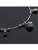 Luxury Vogue 925 Sterling Silver Anklets For Girls
