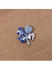 2014 Popular Hot Selling Upscale Women Crystal Clover Brooch