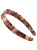 Popular Hand Made Satin Art Toothed Hair Bands