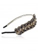 Fashionable Crystal Leaves Hair Bands For Women